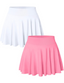 Lyra | 2-Piece Pleated Skort Set with Built-In Shorts