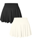 Lyra | 2-Piece Pleated Skort Set with Built-In Shorts