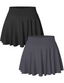 Lyra | 2-Piece Pleated Skort Set with Built-In Shorts