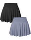 Lyra | 2-Piece Pleated Skort Set with Built-In Shorts
