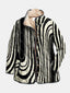 SORAYA | Casual Quilted Jacket with Abstract Geometric Design