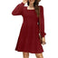 Zovira | Ribbed Knit Long Sleeve Sweater Dress