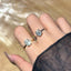 "Celeste" Moissanite Solitaire Ring