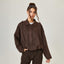 The "Raya" Relaxed Suede Jacket