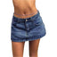 👖 Lena | Low-Rise Denim Mini Skirt