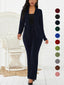 “Alina” Structured Blazer & Wide-Leg Pant Set