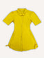 Zyanna | Short Sleeve Button-Up Dress with Waist Tie