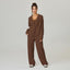 Kaiara | Slouchy Button Cardigan & Drawstring Waist Trouser Co-Ord Set