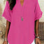 "Charlie" V-Neck Tunic Blouse