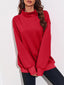 "Cleo" Mock Neck Sweatshirt