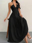 "Solana" Halter Maxi Dress
