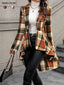 "Heritage" Asymmetric Plaid Shacket