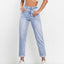 Riley Adjustable Button Slim Jeans