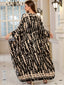 "Zahara" Tie-Dye Kaftan Maxi