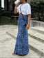 Saskia | Statement Leopard Print Maxi Skirt