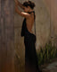 Satin | Halter Maxi Dress