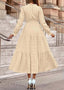Nivoura | Long Sleeve Maxi Dress with Pockets