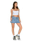 👖 Lena | Low-Rise Denim Mini Skirt
