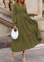 Nivoura | Long Sleeve Maxi Dress with Pockets