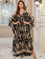 "Zahara" Tie-Dye Kaftan Maxi