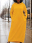 "Zeralle" Hoodie Maxi Dress