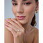 "Solene" Classic Oval Cut Promise Ring