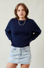 Isla | High-Waisted Light Wash Denim Mini Skirt