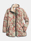 NAYA | Vintage Floral Casual Quilted Jacket