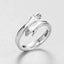 Baguette – Adjustable Ring with Embracing Shape