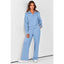 Kaia | Chic Half-Zip Sweatsuit with Wide-Leg Pants & Pockets