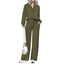 Kaia | Chic Half-Zip Sweatsuit with Wide-Leg Pants & Pockets