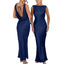 “Layla” Satin Cowl Maxi Dress