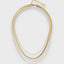 Solenne – Gold-Plated Layered Necklace