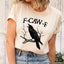 “F-CAW-F” Raven Graphic Tee