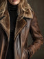 "Harper" Wool-Shearling Jacket