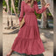 "Veloura" Tiered Maxi Dress