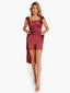 “Xena” Satin Draped Gown