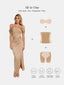 “Xena” Satin Draped Gown