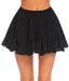 Romi | Ruffle Hem Mini Skirt with Double Layer