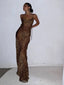 Lucia | Leopard Maxi Dress